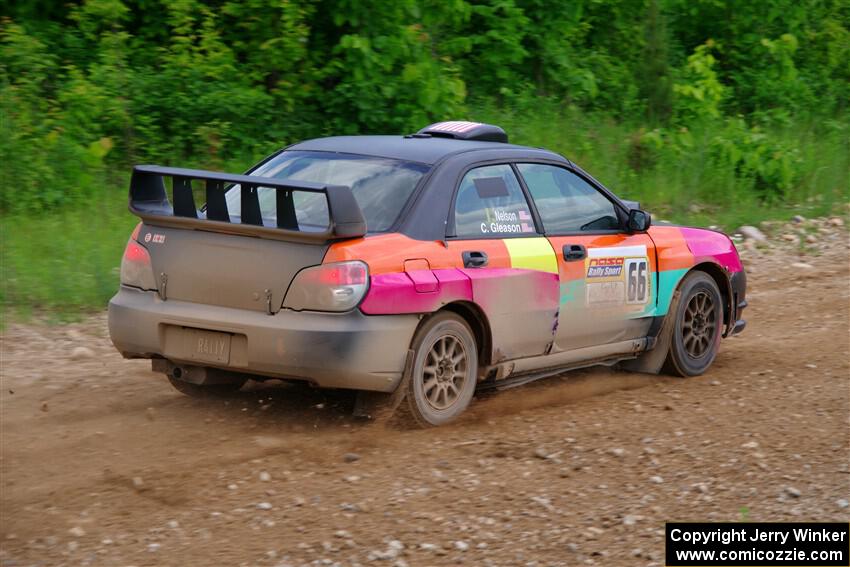 Colin Gleason / Ian Nelson Subaru Impreza 2.5RS on SS3, Woodtick Hollow.