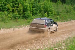 Chase Blakely / Mike Callaway VW GTI on SS3, Woodtick Hollow.
