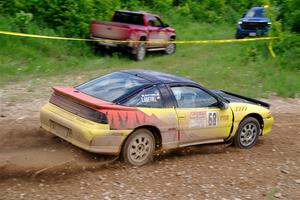 Eli Goethel / Max Sutton Mitsubishi Eclipse on SS3, Woodtick Hollow.