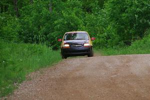 James Walker / Yannis Burnell Chevy Aveo on SS3, Woodtick Hollow.