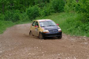 James Walker / Yannis Burnell Chevy Aveo on SS3, Woodtick Hollow.