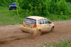 James Walker / Yannis Burnell Chevy Aveo on SS3, Woodtick Hollow.