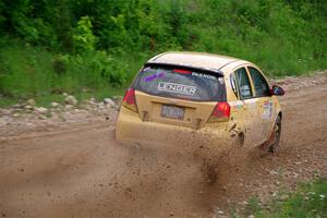 James Walker / Yannis Burnell Chevy Aveo on SS3, Woodtick Hollow.
