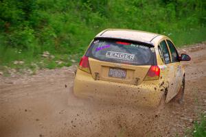 James Walker / Yannis Burnell Chevy Aveo on SS3, Woodtick Hollow.