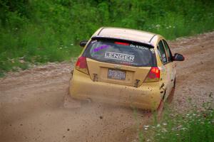 James Walker / Yannis Burnell Chevy Aveo on SS3, Woodtick Hollow.