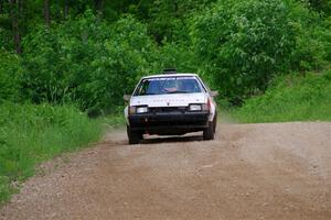 Eric Anderson / Taylor Haelterman Toyota Celica GTS on SS3, Woodtick Hollow.