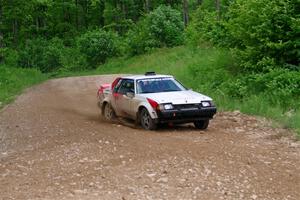 Eric Anderson / Taylor Haelterman Toyota Celica GTS on SS3, Woodtick Hollow.
