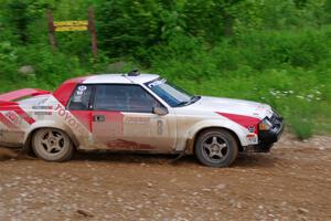 Eric Anderson / Taylor Haelterman Toyota Celica GTS on SS3, Woodtick Hollow.