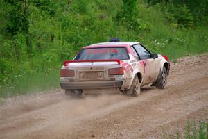 Eric Anderson / Taylor Haelterman Toyota Celica GTS on SS3, Woodtick Hollow.