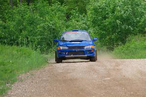 Connor Himes / Elliot Prusi Subaru Impreza on SS3, Woodtick Hollow.