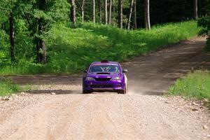 Silas Himes / Rubin Hatfield Subaru WRX STi on SS4, Hollow Woodtick.