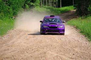 Silas Himes / Rubin Hatfield Subaru WRX STi on SS4, Hollow Woodtick.