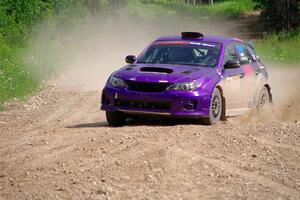 Silas Himes / Rubin Hatfield Subaru WRX STi on SS4, Hollow Woodtick.