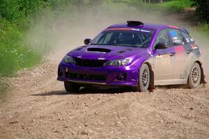 Silas Himes / Rubin Hatfield Subaru WRX STi on SS4, Hollow Woodtick.