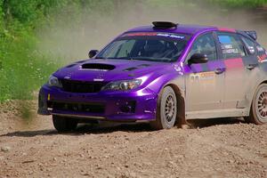Silas Himes / Rubin Hatfield Subaru WRX STi on SS4, Hollow Woodtick.