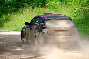 Silas Himes / Rubin Hatfield Subaru WRX STi on SS4, Hollow Woodtick.