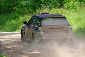 Silas Himes / Rubin Hatfield Subaru WRX STi on SS4, Hollow Woodtick.