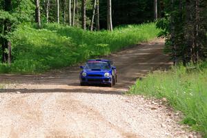 Jimmy Pelizzari / Bryce Proseus Subaru WRX on SS4, Hollow Woodtick.