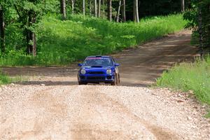 Jimmy Pelizzari / Bryce Proseus Subaru WRX on SS4, Hollow Woodtick.