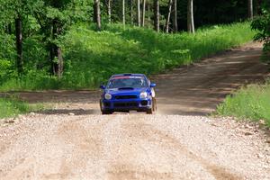 Jimmy Pelizzari / Bryce Proseus Subaru WRX on SS4, Hollow Woodtick.
