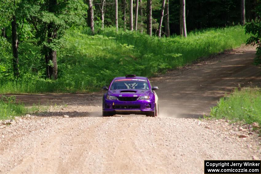 Silas Himes / Rubin Hatfield Subaru WRX STi on SS4, Hollow Woodtick.