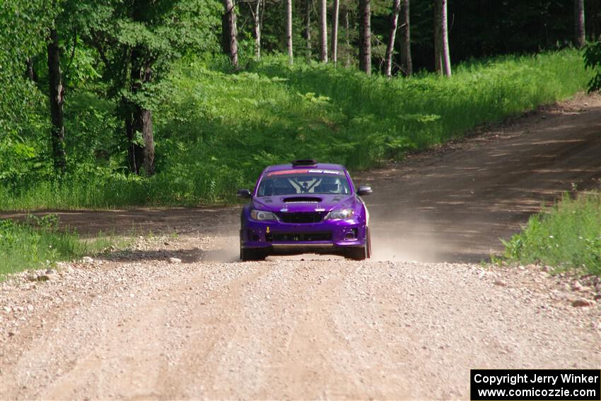Silas Himes / Rubin Hatfield Subaru WRX STi on SS4, Hollow Woodtick.