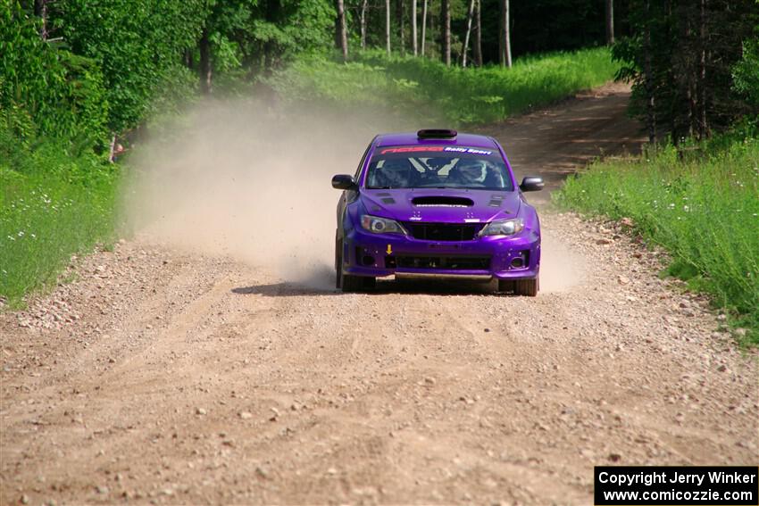 Silas Himes / Rubin Hatfield Subaru WRX STi on SS4, Hollow Woodtick.