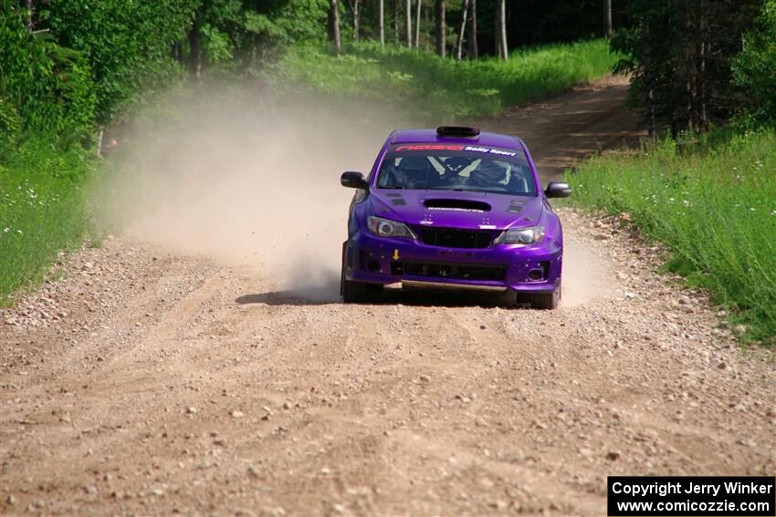 Silas Himes / Rubin Hatfield Subaru WRX STi on SS4, Hollow Woodtick.