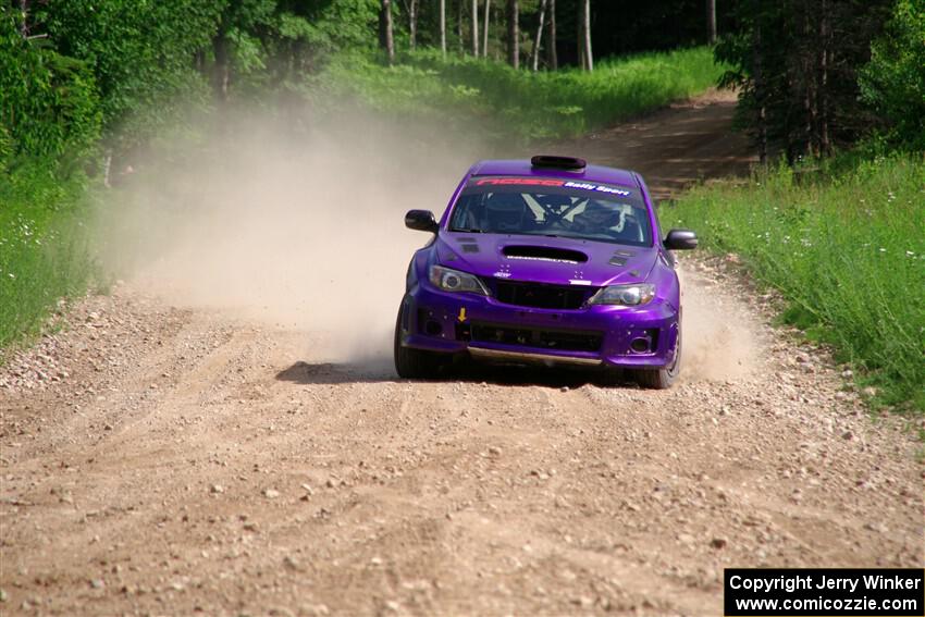 Silas Himes / Rubin Hatfield Subaru WRX STi on SS4, Hollow Woodtick.