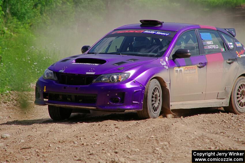 Silas Himes / Rubin Hatfield Subaru WRX STi on SS4, Hollow Woodtick.