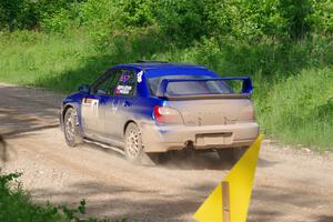 Jimmy Pelizzari / Bryce Proseus Subaru WRX on SS4, Hollow Woodtick.