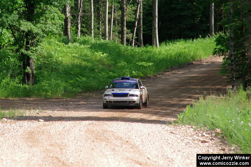 Tim Michel / Alex Ferencz Audi A4 Quattro on SS4, Hollow Woodtick.