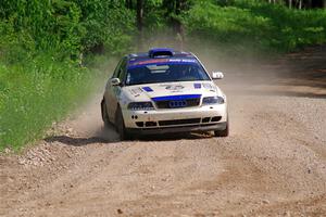 Tim Michel / Alex Ferencz Audi A4 Quattro on SS4, Hollow Woodtick.