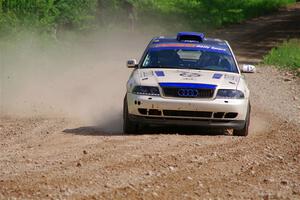 Tim Michel / Alex Ferencz Audi A4 Quattro on SS4, Hollow Woodtick.