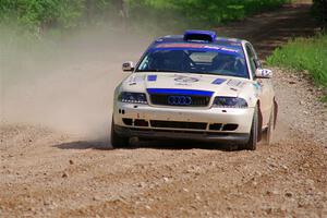 Tim Michel / Alex Ferencz Audi A4 Quattro on SS4, Hollow Woodtick.