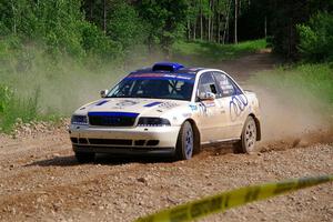 Tim Michel / Alex Ferencz Audi A4 Quattro on SS4, Hollow Woodtick.