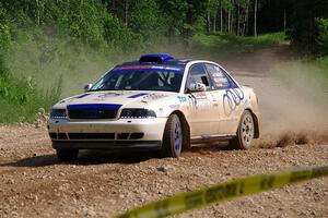 Tim Michel / Alex Ferencz Audi A4 Quattro on SS4, Hollow Woodtick.