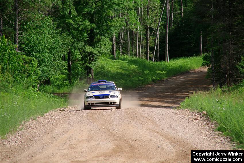 Tim Michel / Alex Ferencz Audi A4 Quattro on SS4, Hollow Woodtick.