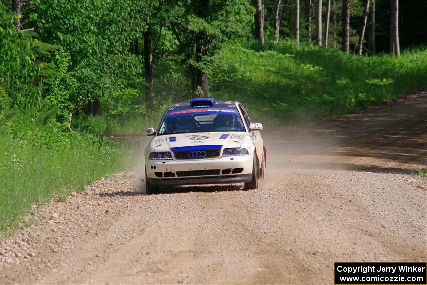 Tim Michel / Alex Ferencz Audi A4 Quattro on SS4, Hollow Woodtick.