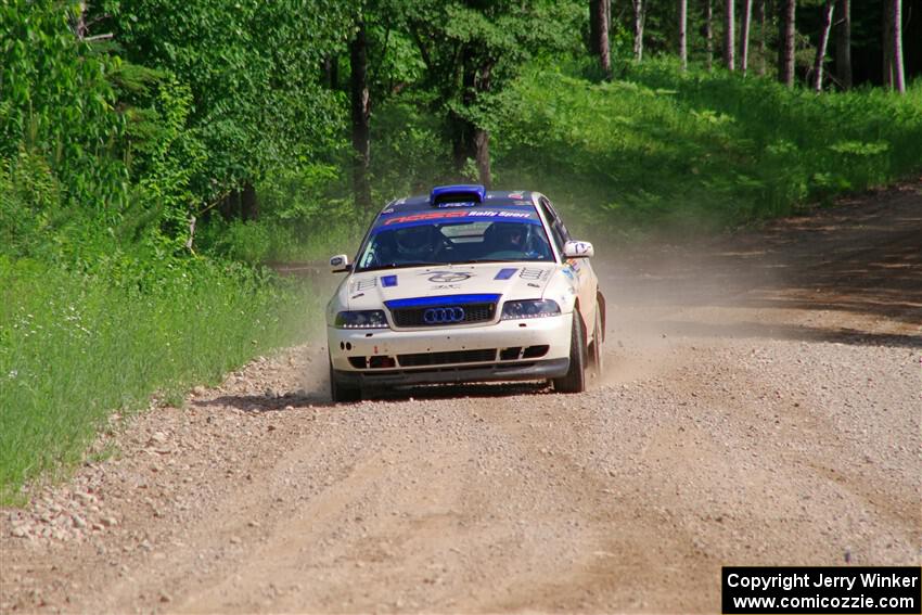 Tim Michel / Alex Ferencz Audi A4 Quattro on SS4, Hollow Woodtick.