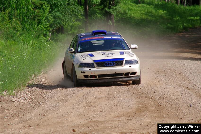 Tim Michel / Alex Ferencz Audi A4 Quattro on SS4, Hollow Woodtick.