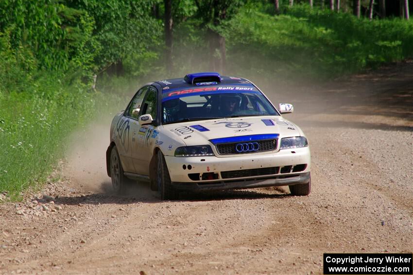 Tim Michel / Alex Ferencz Audi A4 Quattro on SS4, Hollow Woodtick.