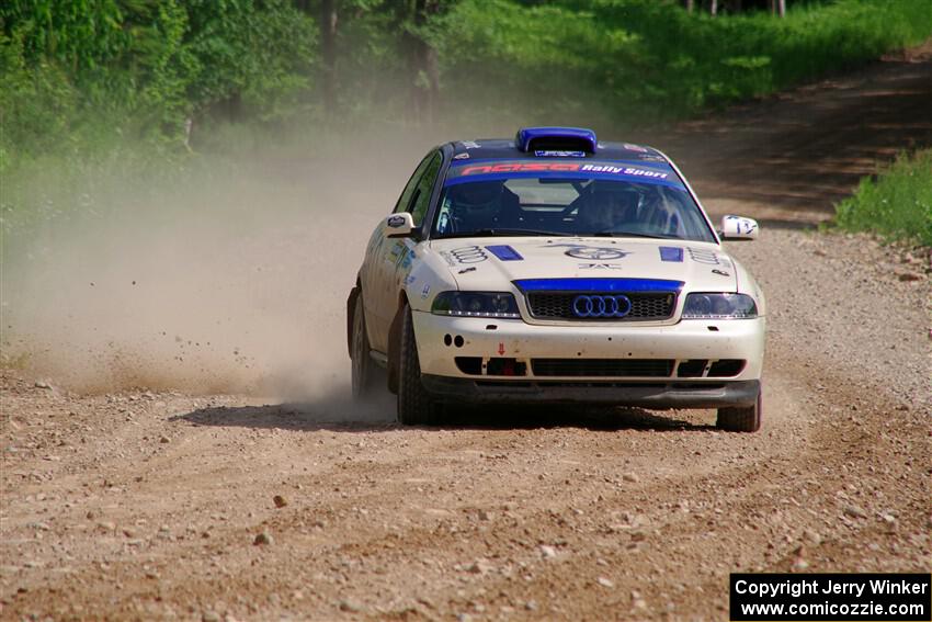 Tim Michel / Alex Ferencz Audi A4 Quattro on SS4, Hollow Woodtick.