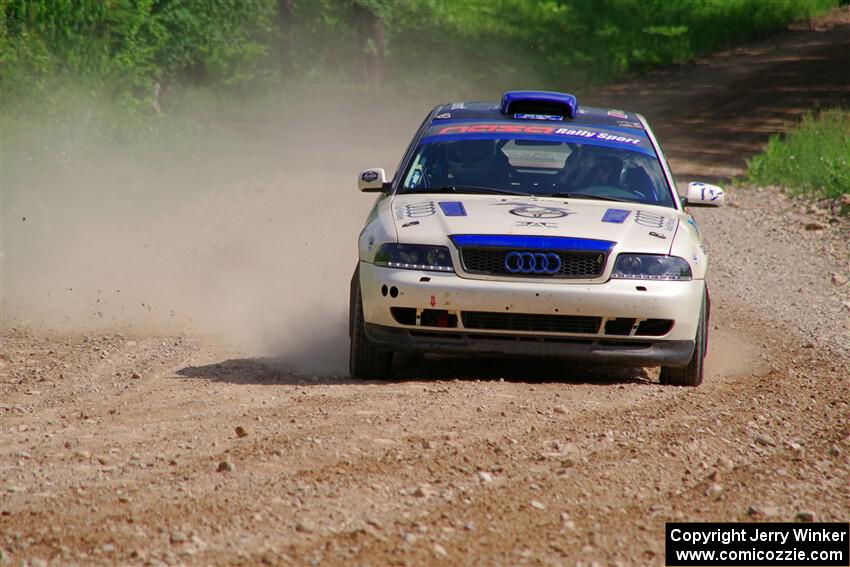 Tim Michel / Alex Ferencz Audi A4 Quattro on SS4, Hollow Woodtick.
