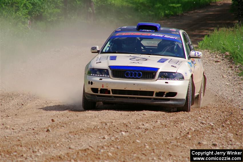 Tim Michel / Alex Ferencz Audi A4 Quattro on SS4, Hollow Woodtick.