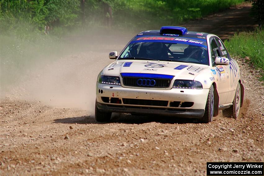 Tim Michel / Alex Ferencz Audi A4 Quattro on SS4, Hollow Woodtick.