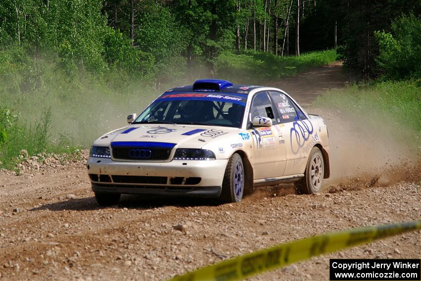 Tim Michel / Alex Ferencz Audi A4 Quattro on SS4, Hollow Woodtick.