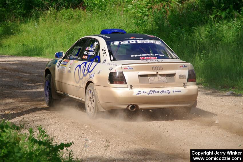 Tim Michel / Alex Ferencz Audi A4 Quattro on SS4, Hollow Woodtick.
