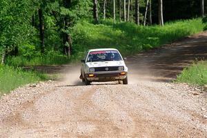 Adam VanDamme / Morgan Engle VW Golf on SS4, Hollow Woodtick.
