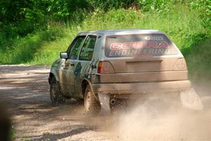 Adam VanDamme / Morgan Engle VW Golf on SS4, Hollow Woodtick.